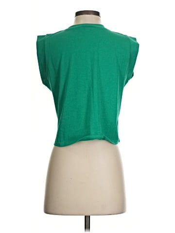 Pink Lily Sleeveless T-Shirt (view 2)