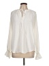 Ariella 100% Polyester Ivory Long Sleeve Blouse Size M - photo 1