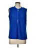 Calvin Klein Blue Sleeveless Blouse Size L - photo 1