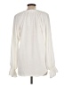 Ariella 100% Polyester Ivory Long Sleeve Blouse Size M - photo 2