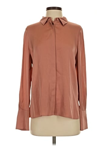 Kobi Halperin Long Sleeve Silk Top (view 1)