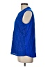 Calvin Klein Blue Sleeveless Blouse Size L - photo 5