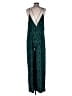 Assorted Brands 100% Polyester Chevron-herringbone Green Jumpsuit One size - photo 2