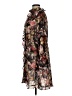 H&M Print Black Cocktail Dress Size 4 - photo 5
