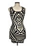 Forever 21 Graphic Black Cocktail Dress Size M - photo 1