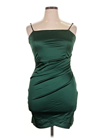 Emerald Sundae Cocktail Dress (view 1)