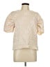 Hazel Ivory Short Sleeve Blouse Size L - photo 1