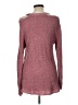 Derek Heart Pink Pullover Sweater Size L - photo 2