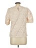 Hazel Ivory Short Sleeve Blouse Size L - photo 2