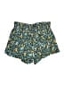 Terra & Sky Floral Teal Shorts Size 0X - photo 2