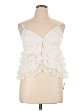 Shein Curve Sleeveless Blouse