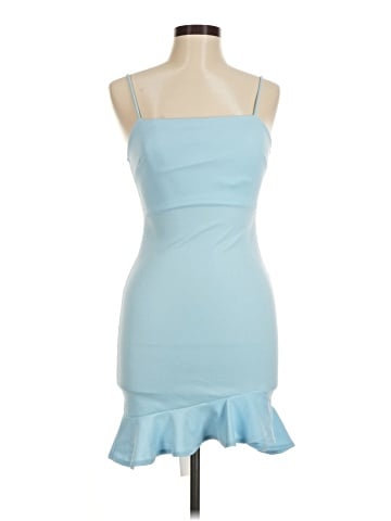 Blue Blush Cocktail Dress (view 1)