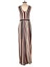 Monteau Stripes Ivory Jumpsuit Size S - photo 2