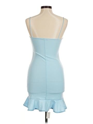 Blue Blush Cocktail Dress (view 2)