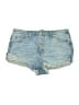 Universal Thread Blue Denim Shorts Size 14R - photo 1
