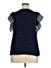 Max Studio Blue Sleeveless Blouse Size XL - photo 2