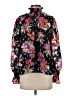 Fate Floral Black Long Sleeve Blouse Size S - photo 1