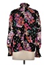 Fate Floral Black Long Sleeve Blouse Size S - photo 2