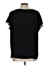 Catherine Malandrino 100% Polyester Black Short Sleeve Blouse Size L - photo 2