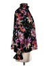 Fate Floral Black Long Sleeve Blouse Size S - photo 4
