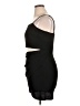 Emerald Sundae Solid Black Cocktail Dress Size XL - photo 5