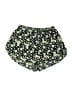 Ambiance Apparel 100% Polyester Floral Green Shorts Size L - photo 1