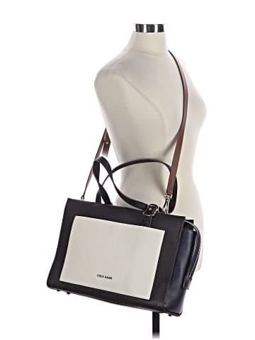 Cole Haan Leather Satchel (view 2)