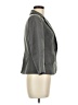 New York & Company 100% Polyester Chevron-herringbone Gray Blazer Size 6 - photo 4