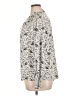 MELLODAY Print Ivory Long Sleeve Blouse Size 1X - photo 5