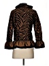 Grace Chuang Animal Print Brown Jacket Size S - photo 2