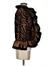 Grace Chuang Animal Print Brown Jacket Size S - photo 4