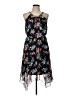 No Boundaries 100% Polyester Floral Black Cocktail Dress Size L - photo 1