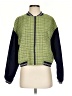 Assorted Brands Color Block Green Track Jacket Size S - photo 1
