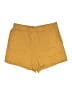 Universal Thread 100% Cotton Solid Yellow Shorts Size L - photo 1