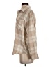 Z Supply Plaid Tan Long Sleeve Blouse Size XS - photo 5