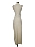 Shein Solid Tan Cocktail Dress Size 4 - photo 2