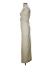 Shein Solid Tan Cocktail Dress Size 4 - photo 5