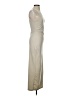 Shein Solid Tan Cocktail Dress Size 4 - photo 4