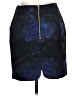 H&M Graphic Blue Formal Skirt Size 10 - photo 2