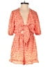 Urban Outfitters Print Orange Romper Size XS - photo 1