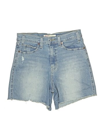 Signature by Larry Levine Denim Shorts (view 1)