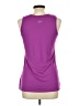 Reebok 100% Polyester Purple Sleeveless T-Shirt Size L - photo 2