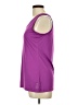 Reebok 100% Polyester Purple Sleeveless T-Shirt Size L - photo 5