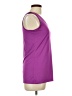 Reebok 100% Polyester Purple Sleeveless T-Shirt Size L - photo 4