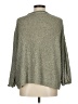 Blu Pepper Tweed Green Pullover Sweater Size M - photo 2