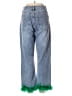 On Twelfth 100% Cotton Graphic Blue Jeans Size 28 waist - photo 2