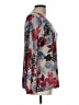 Chico's Floral Silver Pullover Sweater Size Lg (2) - photo 4