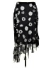 Unbranded Black Formal Skirt Size M (estimated) - photo 2