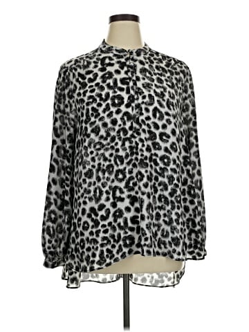 IMNYC Isaac Mizrahi Long Sleeve Blouse (view 1)