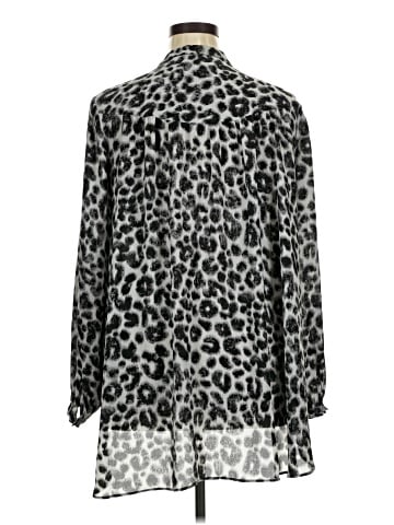 IMNYC Isaac Mizrahi Long Sleeve Blouse (view 2)